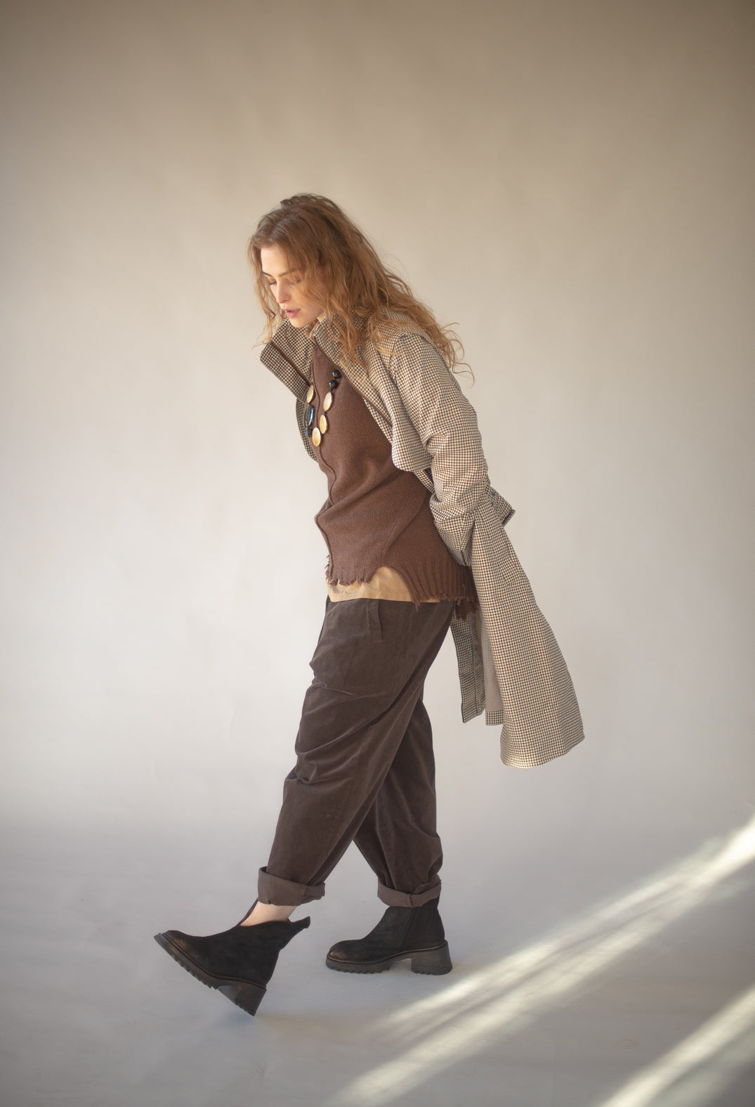 Pedra Trousers in Brown