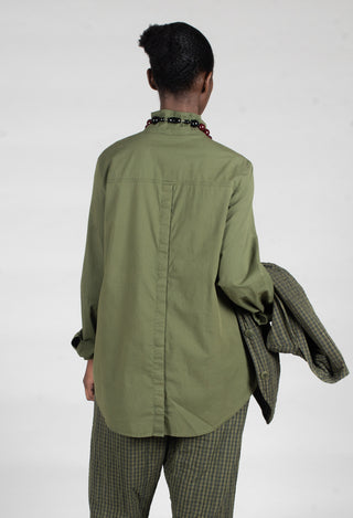 Mikumi Blouse in Khaki