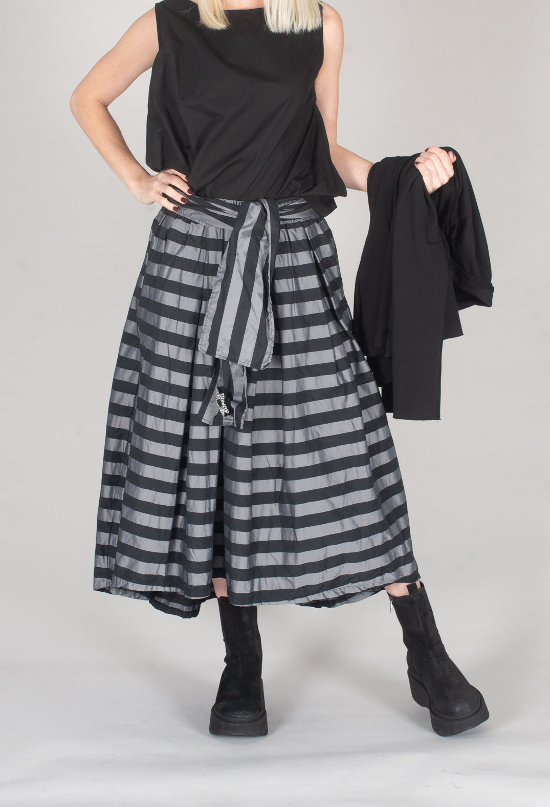 A New T Skirt in Stripe