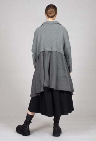 A-Line Jacket with Feature Pockets in Rock