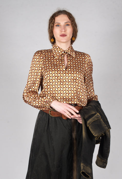 Kikkidea Blouse in Nando Black