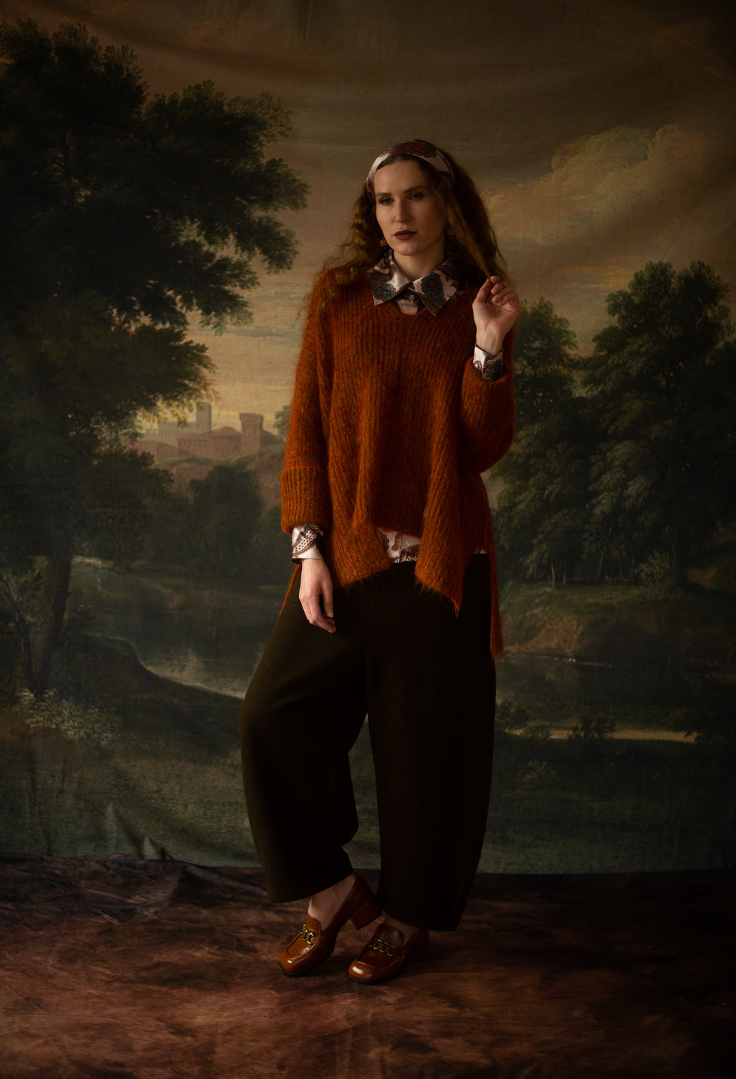 Jasminadea Blouse in Fortunio Rosewood