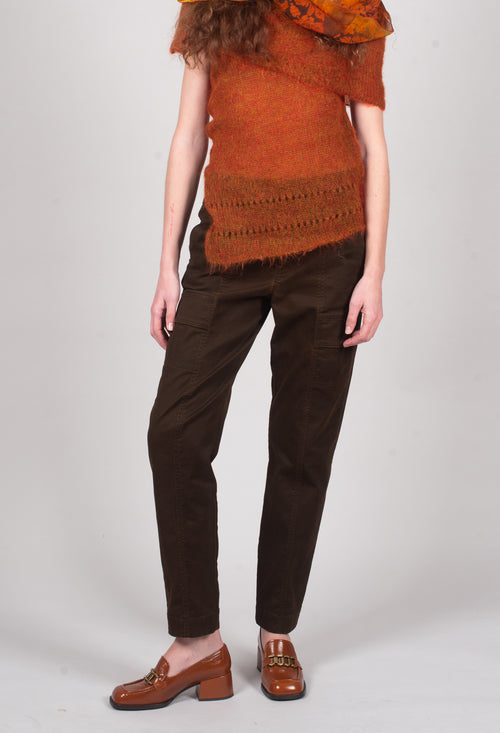 Alima Trousers in Earth