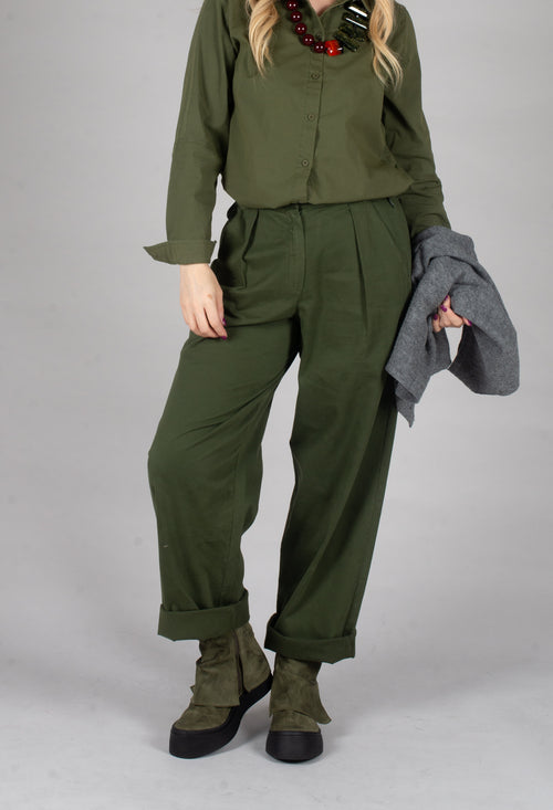 Koniso Trousers in Khaki