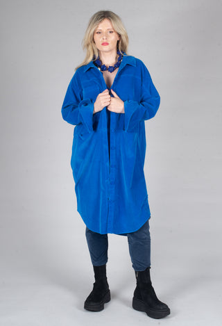 Babep Coat in Cobalt