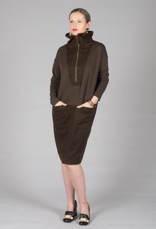 Alva Dress in Earth