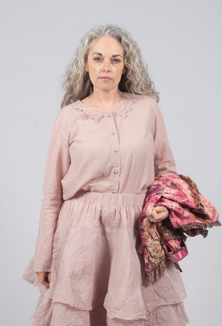 Agna Blouse in Pale Mauve