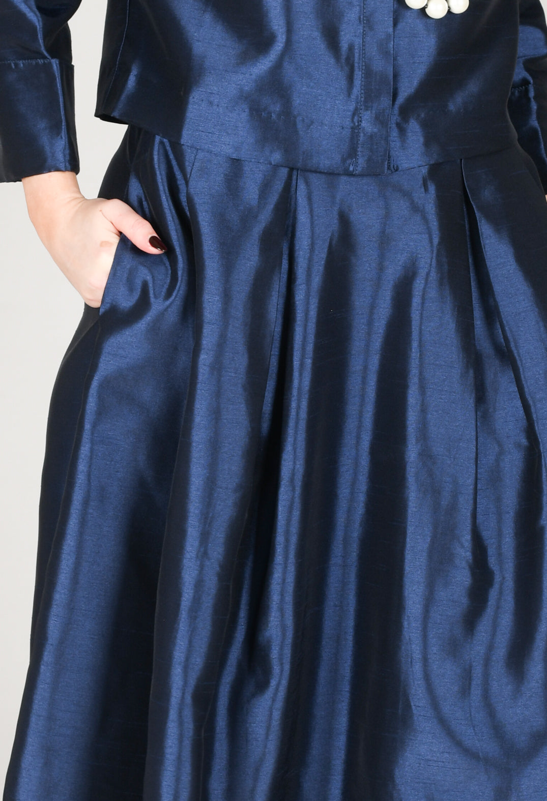 Gavina Skirt in Marine