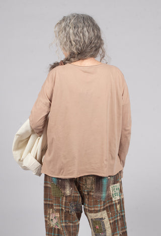 Gyrid Top in Taupe