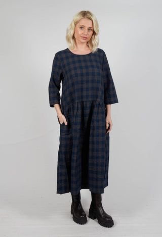 Daikon Tsant Dress in Blu