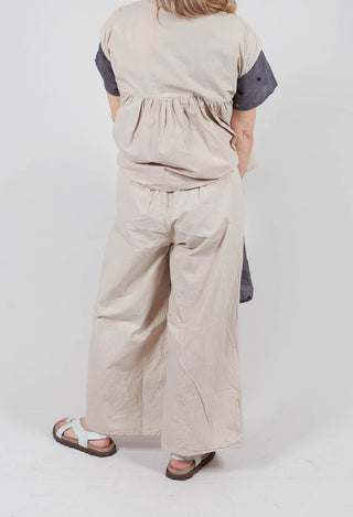 Dehnjung Trousers in Kiesel