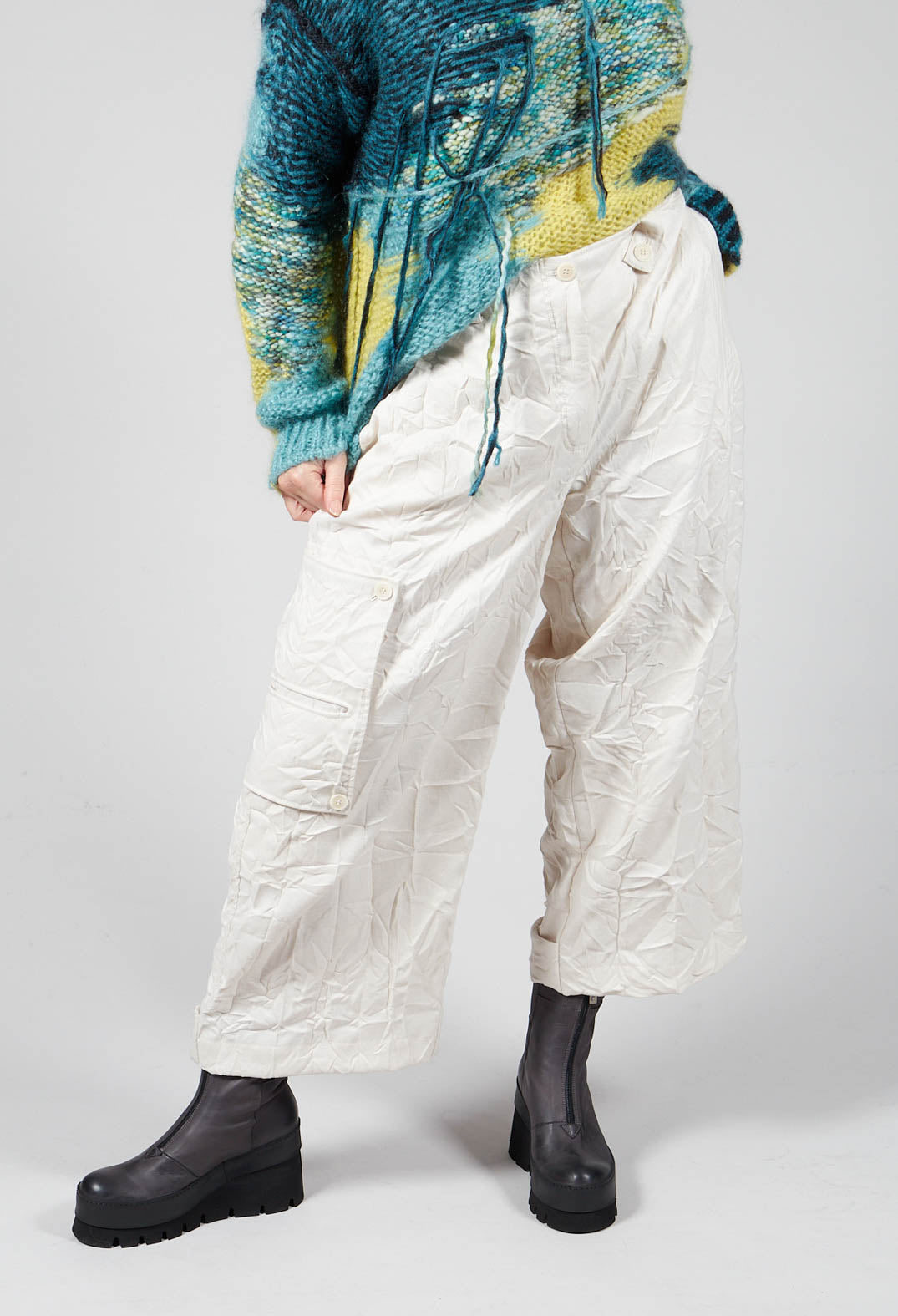 Peka Trousers in Off White