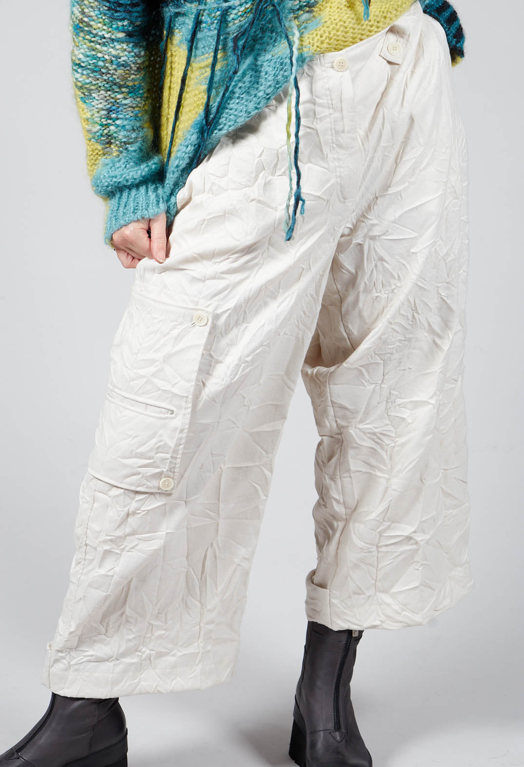 Peka Trousers in Off White