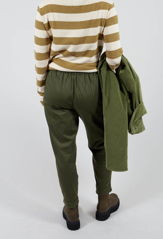 Geisha Long Trousers in Khaki