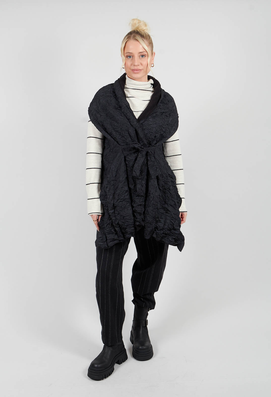 Timo G Gilet in Nero