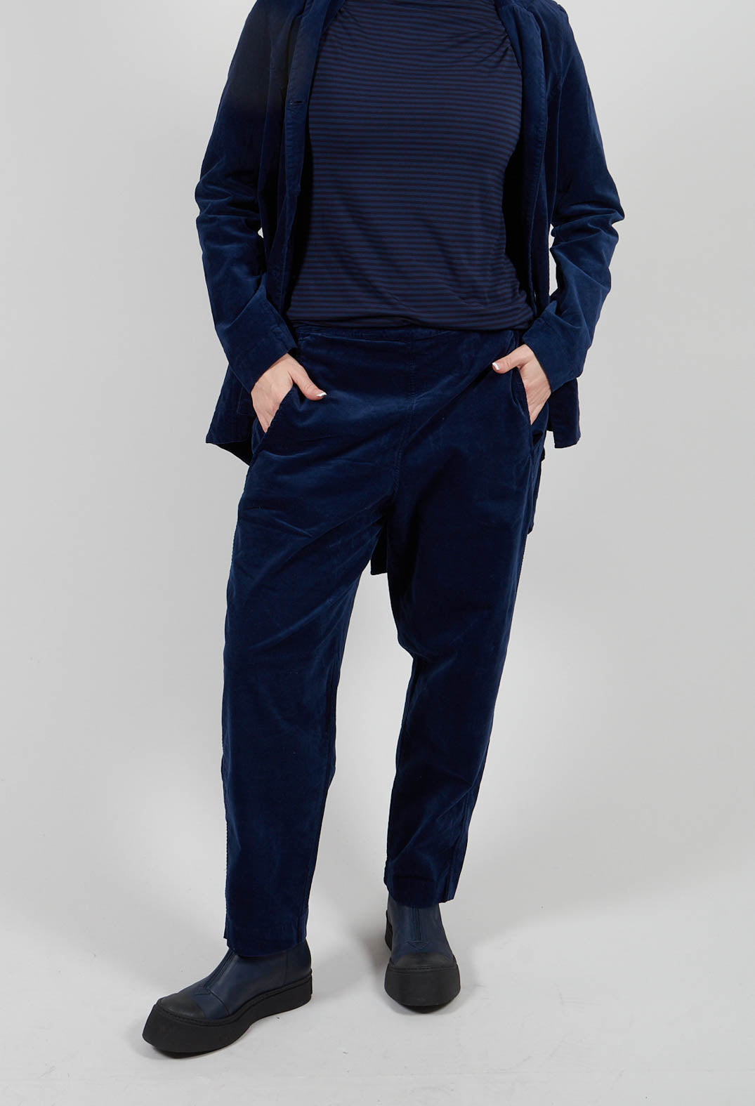 Terra L Trousers in Blu