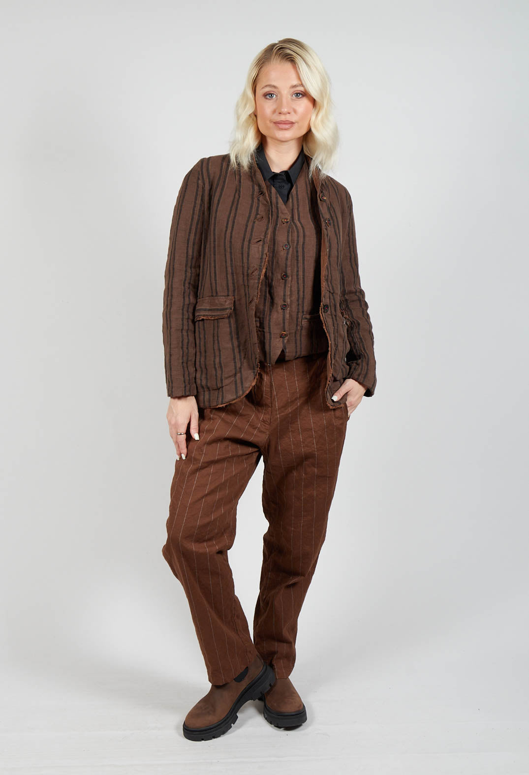 Prima Trousers in Tobacco