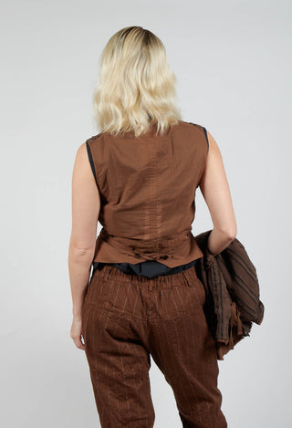 Gemma Gilet in Tobacco