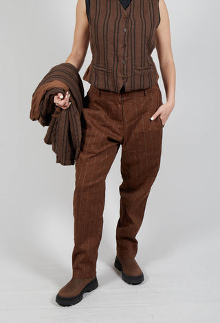 Prima Trousers in Tobacco