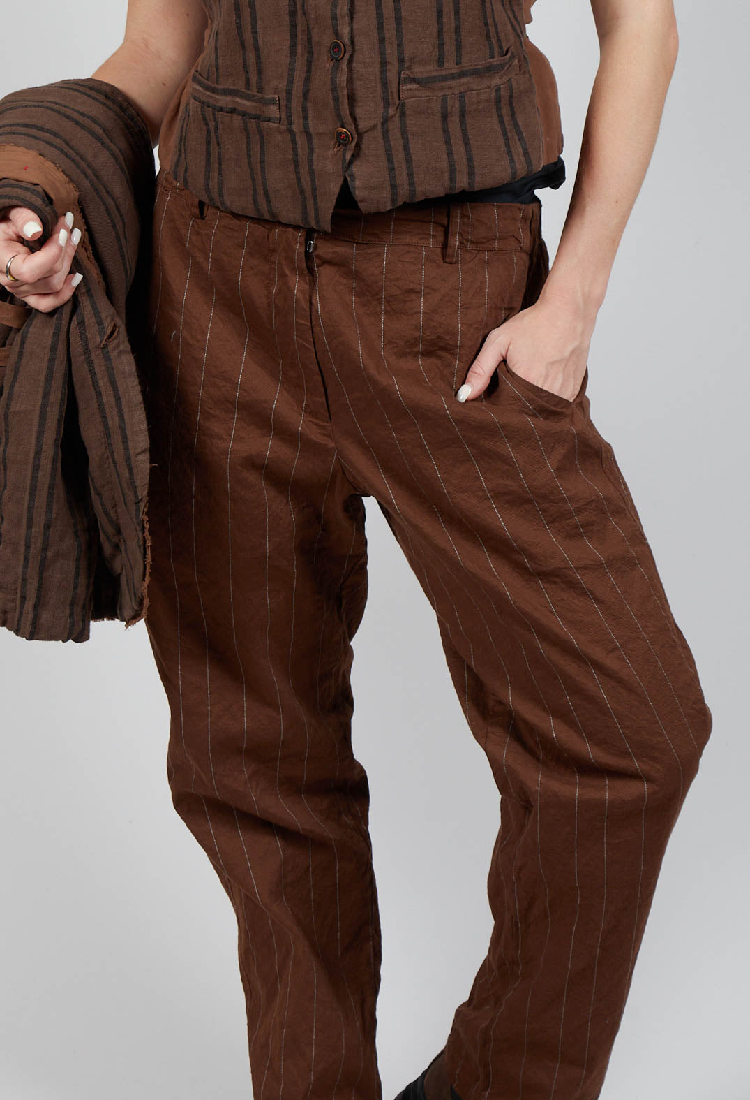 Prima Trousers in Tobacco