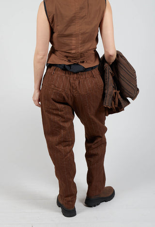 Prima Trousers in Tobacco