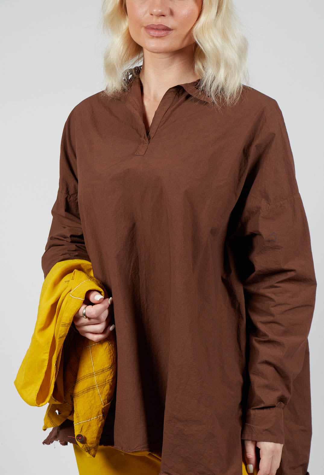 Carol Shirt in Cinnamon