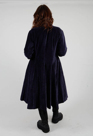 Majros Coat in Midnight Blue