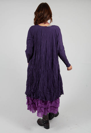 Naturgeid Dress in Eisenbahn Purple