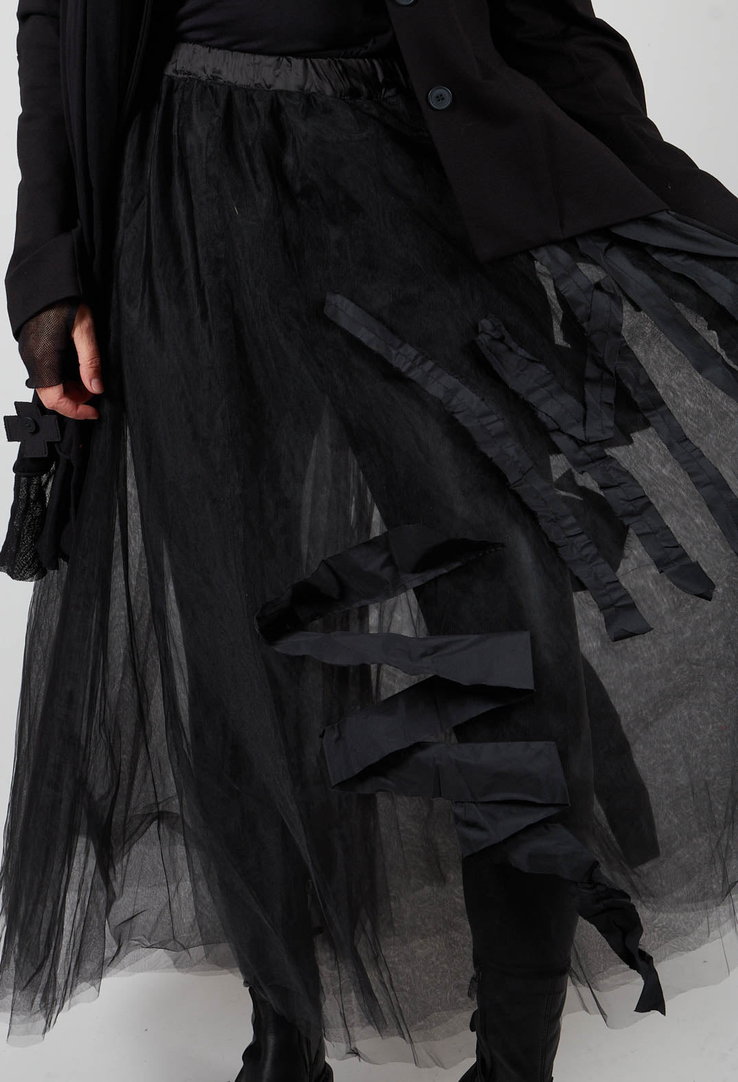 Tulle Skirt in Black