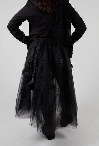 Tulle Skirt in Black