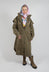 Tyfon Coat in Green Tweed