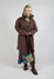 Monsun Coat in Chocolate Brown