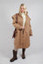 Tyfon Coat in Camel Tweed