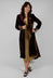 Morgana Embroidery Coat in Brown