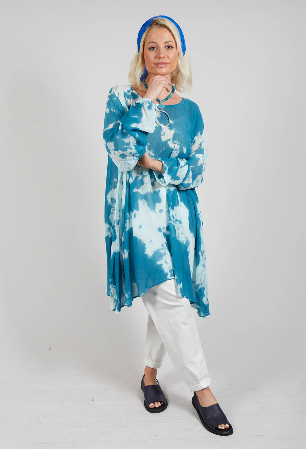 Graziel Tunic in Jetzt Blue