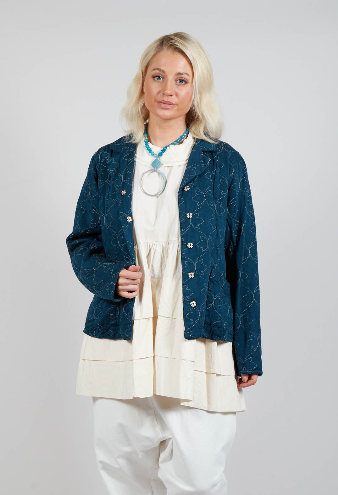 Jacket with Stitch Detail in Ernst