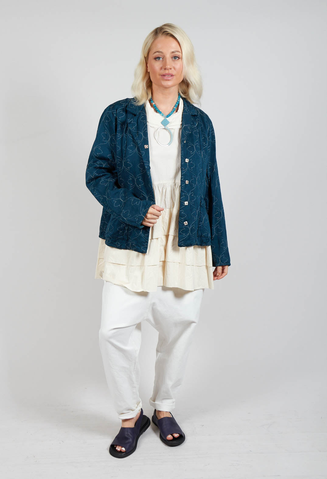 Jacket with Stitch Detail in Ernst