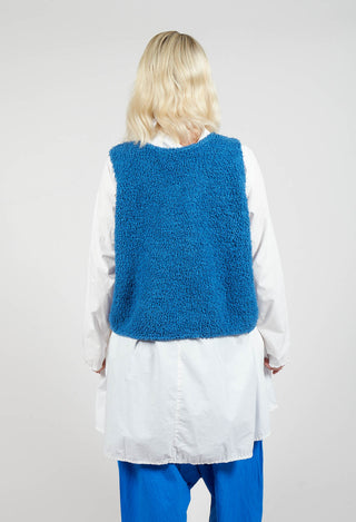 Doroton Teddybear Vest Top in Indigo