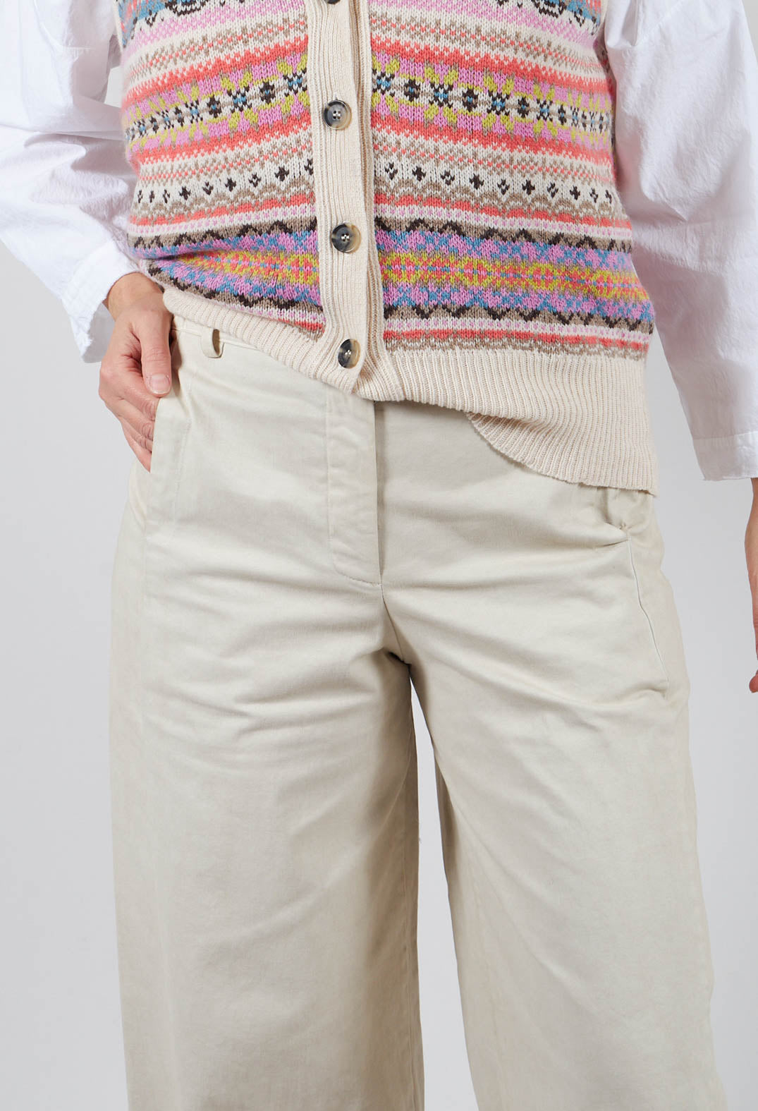 Pants Pura in Sand Old