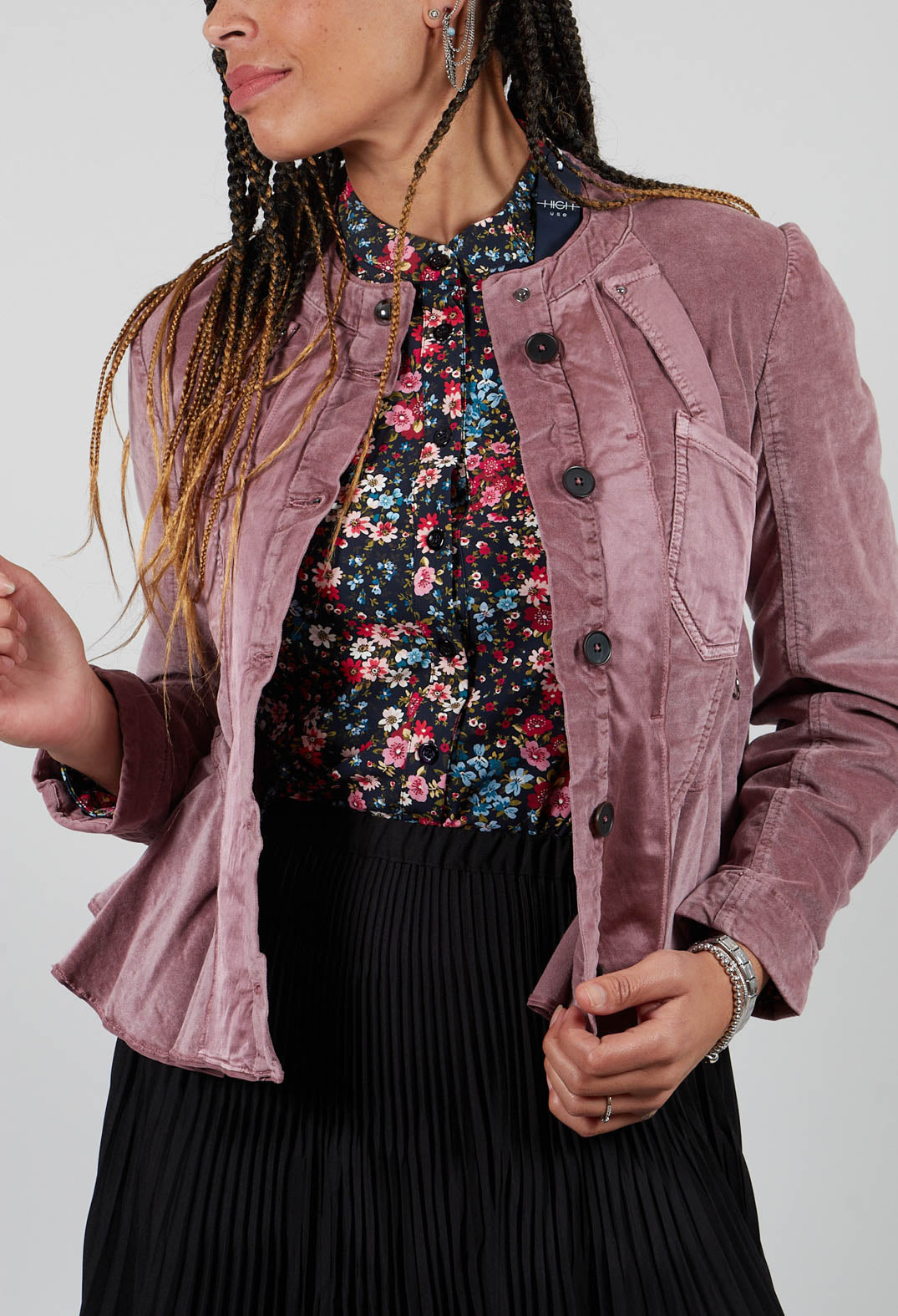 Gesture Jacket in Pink