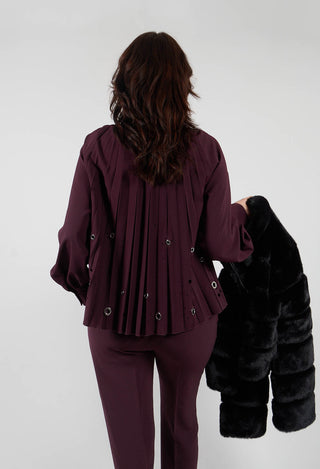 Romolo Blouse in Purple