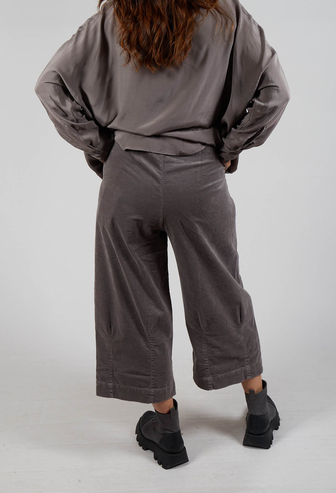 Elasticated Culottes in Iron