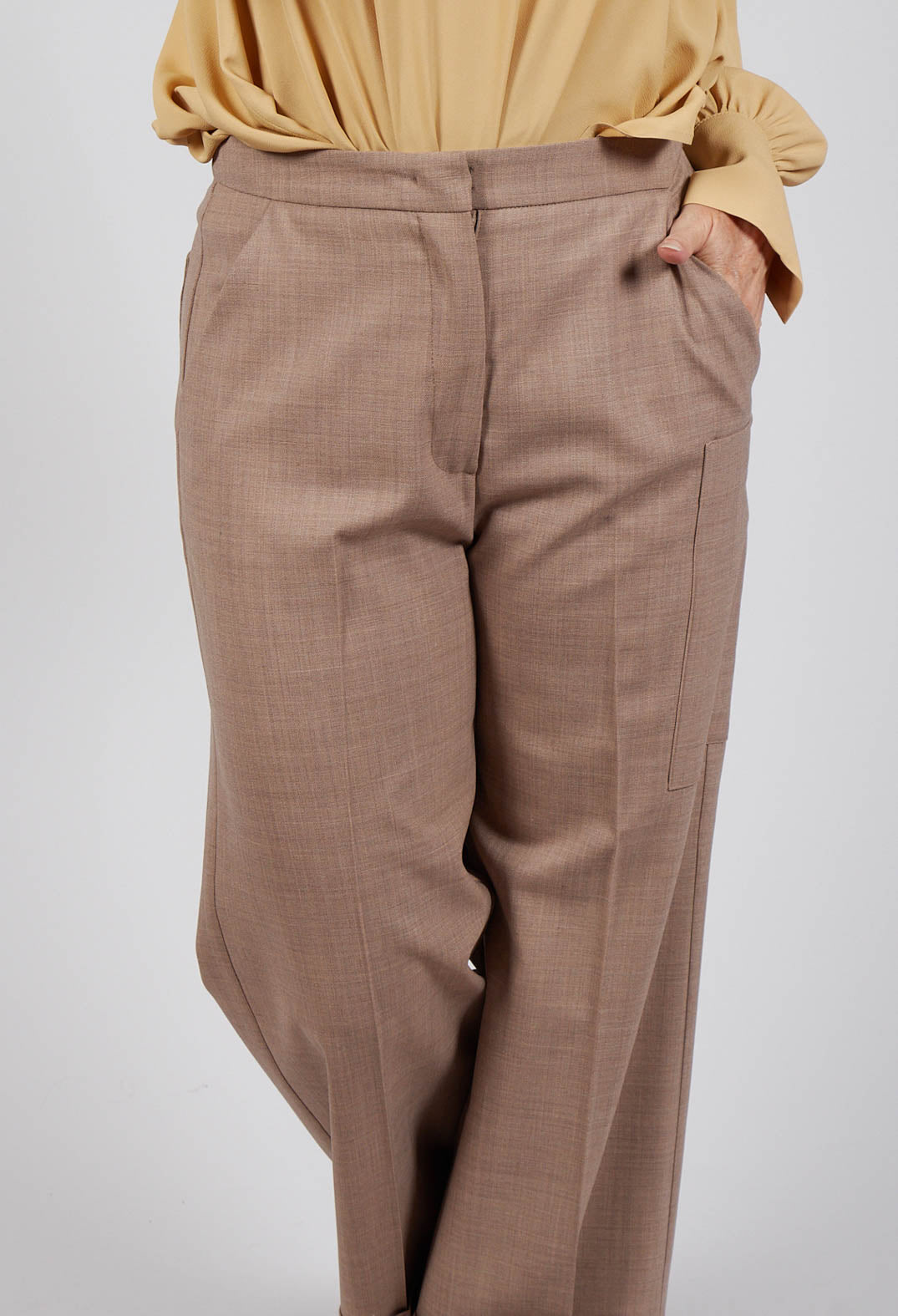 Ella Trousers in Beige