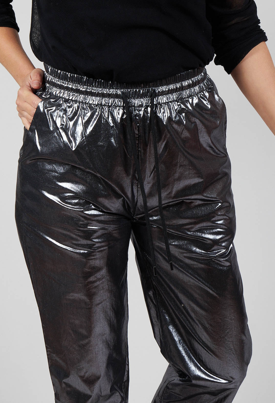 Elta Trousers in Antic Silver