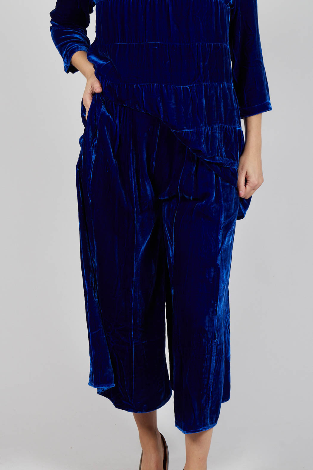 Emma Trousers in Cobalt Blue