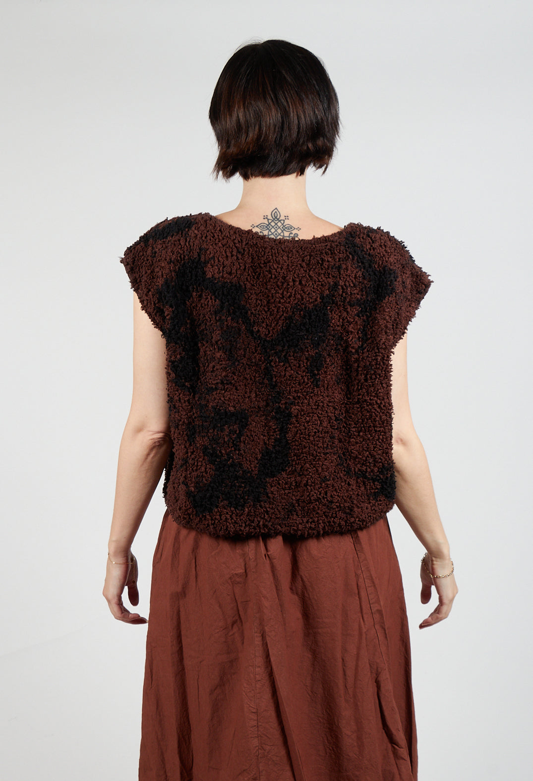 Endsaum Top in Mudcloth