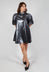 Erne Dress in Antic Silver