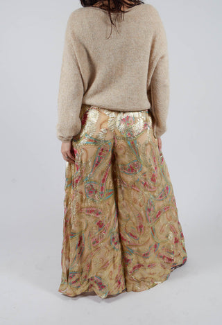 Faby Pants in Golden Pink