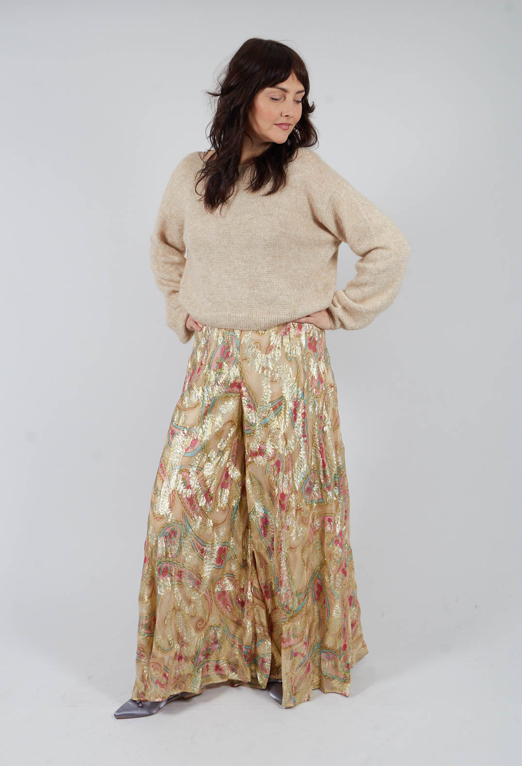 Faby Pants in Golden Pink