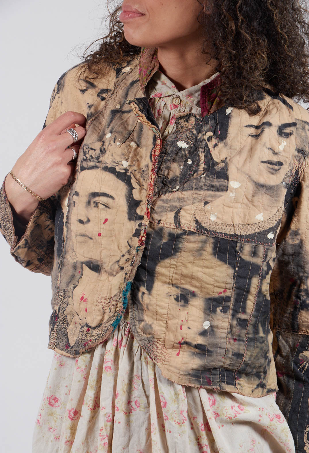 Faces of Frida Kelley Jacket in Artist Shoot